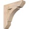 Ekena Millwork Thorton Slat Smooth Bracket, Douglas Fir, 3 1/2"W x 16"D x 16"H BKT04X16X16THR06SDF - alternate 1